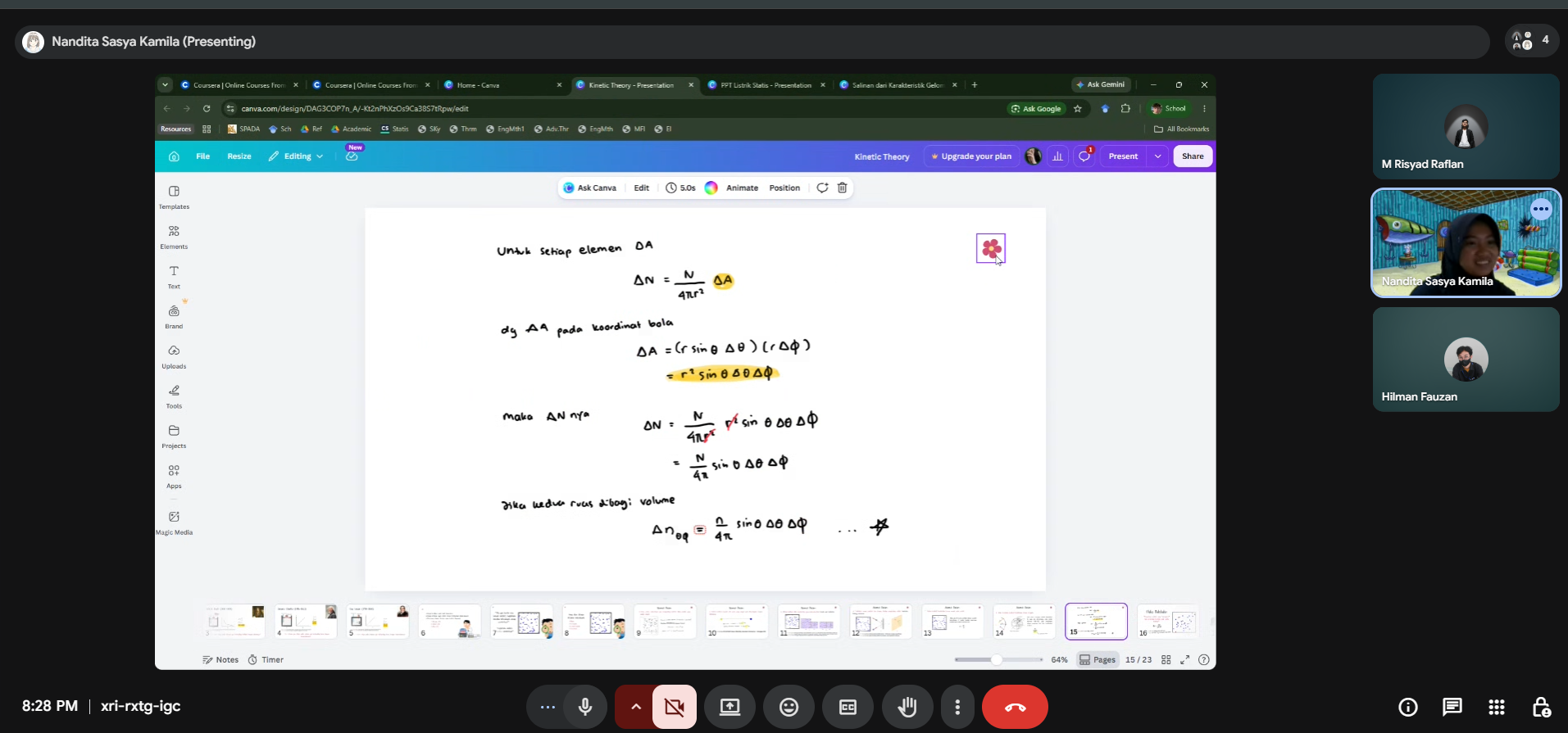 Preview kelas online MyFismat - sesi pembahasan soal